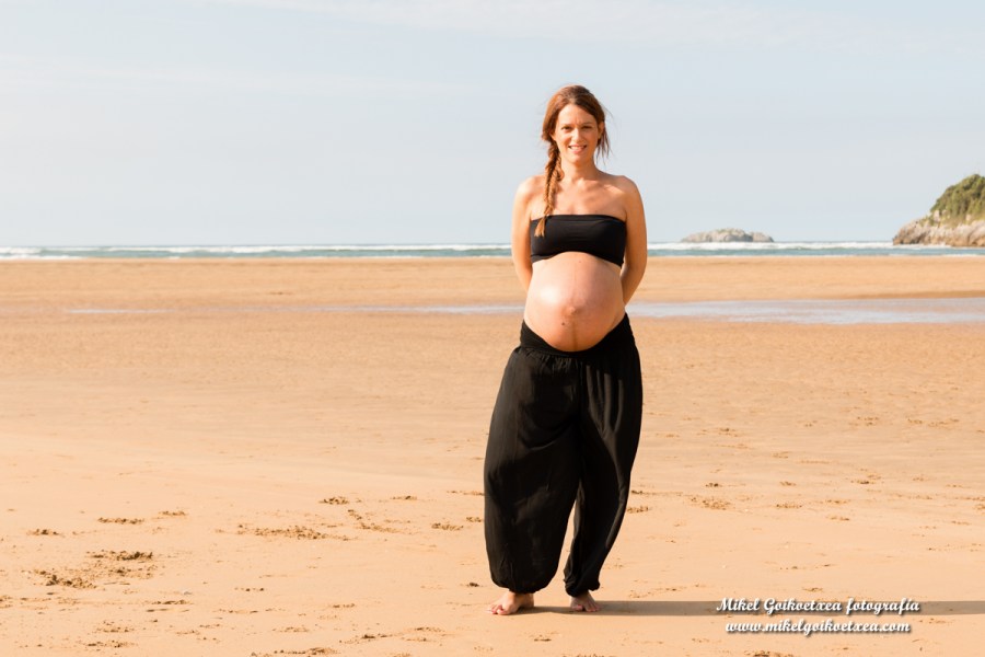 fotografía embarazo Castro Urdiales Cantabria Bilbao Bizkaia